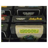Lot of (11) Vintage Atari Game Cartridges + Carry Case