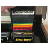 Lot of (11) Vintage Atari Game Cartridges + Carry Case