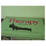 Lot of (4) Board Games - Therapy, Scrabble, Inside Moves, Mad Spy vs. Spy