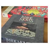Lot of (4) Board Games - Therapy, Scrabble, Inside Moves, Mad Spy vs. Spy