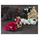 Lot of (9) Stuffed Animal Plush Toys