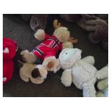 Lot of (9) Stuffed Animal Plush Toys