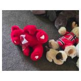 Lot of (9) Stuffed Animal Plush Toys