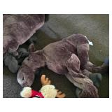 Lot of (9) Stuffed Animal Plush Toys