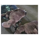 Lot of (9) Stuffed Animal Plush Toys