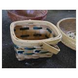 Lot of (5) Wicker Baskets (assorted)