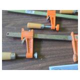 Lot of (5) Bar Slide Clamps