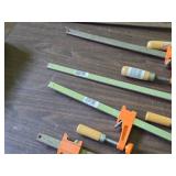 Lot of (5) Bar Slide Clamps