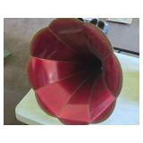 Vintage Morning Glory style Phonograph Horn