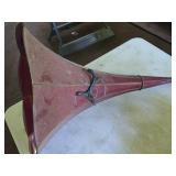 Vintage Morning Glory style Phonograph Horn