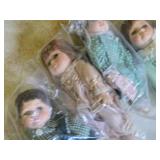 Lot of (7) Porcelain Dolls