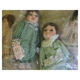 Lot of (7) Porcelain Dolls