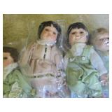 Lot of (7) Porcelain Dolls
