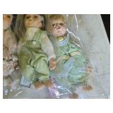 Lot of (7) Porcelain Dolls