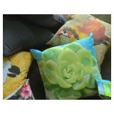 Lot of (10) Throw Pillows (assorted)