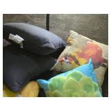 Lot of (10) Throw Pillows (assorted)