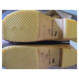Lot of (2 Pair) Cedar SKO Wooden Shoes / Clogs