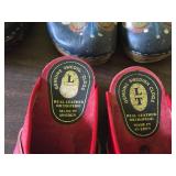 Lot of (3 Pair) Swedish Wooden Shoes / Clogs