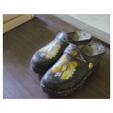 Lot of (3 Pair) Swedish Wooden Shoes / Clogs