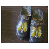 Lot of (3 Pair) Swedish Wooden Shoes / Clogs