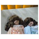 Lot of (5) Porcelain Dolls