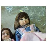 Lot of (5) Porcelain Dolls