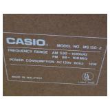 Casio MS-150 All-in-One Stereo Music System - Tuner, Equalizer, Cassette Deck, Phonograph