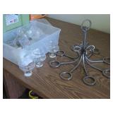 Hangong Candleholder with Glass Holders