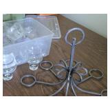 Hangong Candleholder with Glass Holders