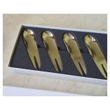 Lot of (2 Boxes) Hardanger Shrimp Forks 4-count ( 8 total items )