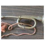 Vintage Brass Bugle Horn