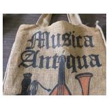 Musica Antiqua Burlap Sack