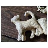 Lot of (8) Decopatch Paper Mache Animal Figures
