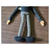 Vintage 1966 Kamar Jock Hobo Sad Clown Doll (Japan)