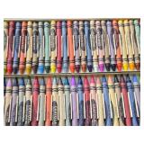 Vintage 1963 The First Coloring Book, 1938 Snow White and the Seven Dwarfs Coloring Book, 1958 Crayola No. 72 Crayon Set (Never Used !)