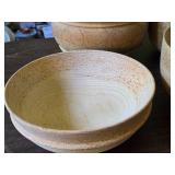Lot of (4) Wooden Bowls
