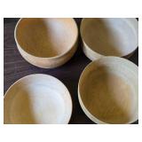 Lot of (4) Wooden Bowls