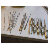 (15) Seafood Forks, (5) Lobster Forks and (5) Seafood Crackers