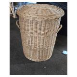 Wicker Laundry Basket with Lid