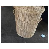 Wicker Laundry Basket with Lid