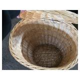 Wicker Laundry Basket with Lid