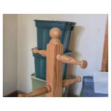 Wood Coat Rack