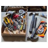Hand Tools - Hammers, Tube Cutter, Screwdrivers, Scissors, Snips, Tape Measure, Paint Brush and more (assorted)