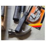 Hand Tools - Hammers, Tube Cutter, Screwdrivers, Scissors, Snips, Tape Measure, Paint Brush and more (assorted)
