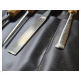 Lot of (7) Chisels