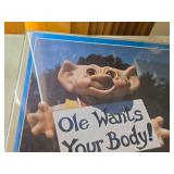 Acrylic Framed Troll Poster - Ole Wants Your Body