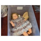 (2) Porcelain Dolls + (1) Plastic Doll