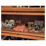 Lot of (1 Shelf) Dollhouse Miniatures