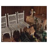 Lot of (1 Shelf) Dollhouse Miniatures