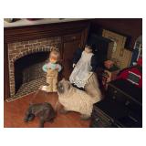 Lot of (1 Shelf) Dollhouse Miniatures